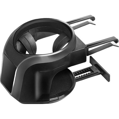 Soporte Para Taza Y Teléfono Móvil - Ajustable Para Rejillas De Aire Acondicionado - Compatible Con Latas Y Botellas Hasta 80 Mm De Ancho - Color Plata (1/5)