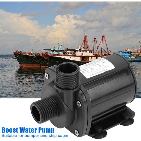Mini Pompe Submersible Sans Balais 24V Haute Pression pour Eau Chaude/Froide, Moteur DC, Plage Température -20°C à 90°C (1/5)