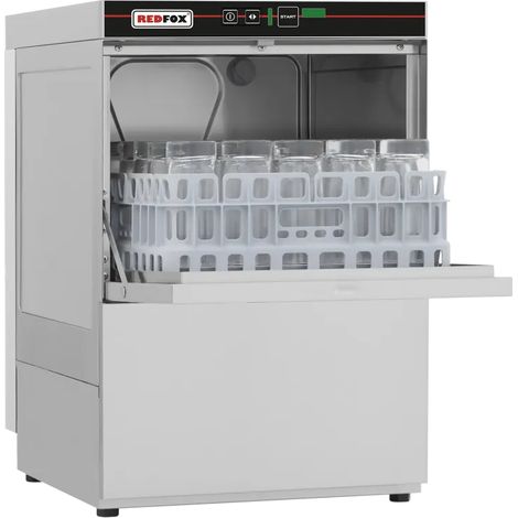 Lave-vaisselle frontal revêtement simple 35x35 - 230 V REDFOX - QQI 37 - REDFOX