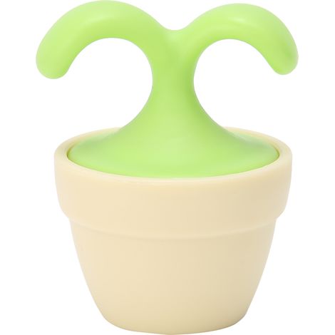 Balle de massage portable en forme de pot de fleurs, adaptée aux cervicales, à la nuque et au bas du dos. (1/5)