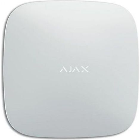 Unità centrale AJAX intelligente wireless Jeweller 868MHz connettività GPRS/LAN colore bianco AJ-HUB-W