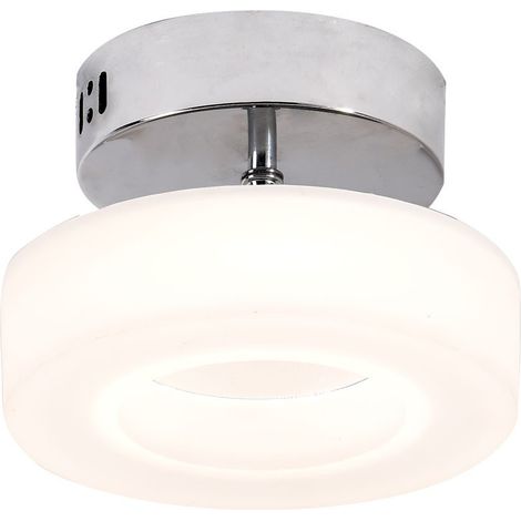 Plafón TOKIO 1x12W LED 4000K Al.10xD.13cm Cromo (1/3)