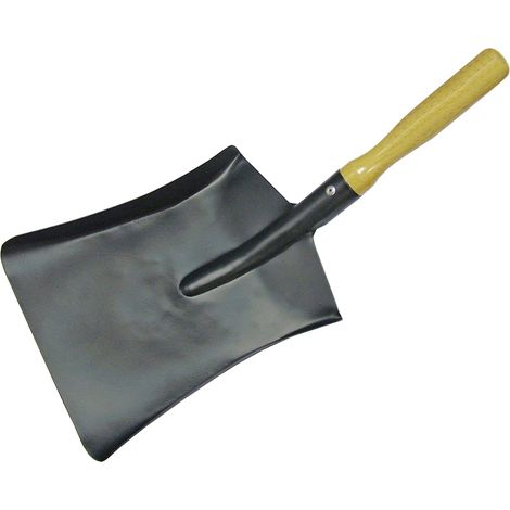 Coal Steel Shovel Wooden Handle 230Mm