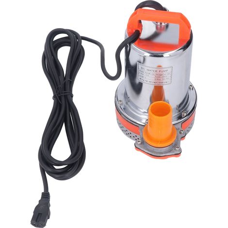 Pompe submersible, fil à âme en cuivre rouge isolé, acier inoxydable, pour usage industriel et agricole, 12 V CC, 300 W (1/5)