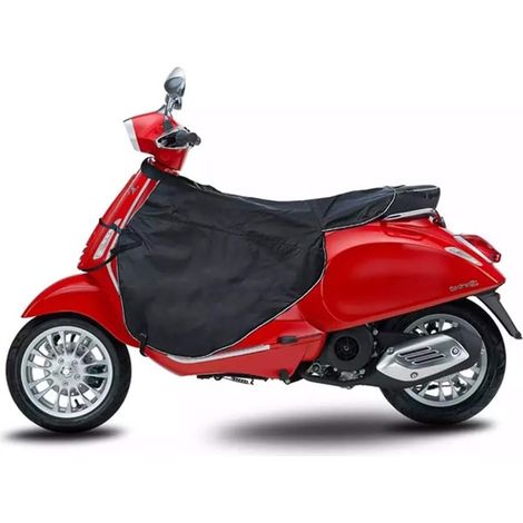 Scooter-Beinschutz – wasserdicht/Wintertauglich – reflektierender Streifen – Regen-/Kälteschutz – schwarz