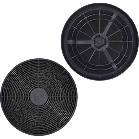 Lot de 2 filtres à charbon actif pour hotte aspirante compatibles avec MIZ 0023, KF 561, CF110, DU652 MIZ0023 K606 (1/3)