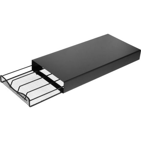 Tiroir de rangement pour 40 capsules, organiseur de tiroir pour capsules de café en métal, rangement de cuisine (1/5)
