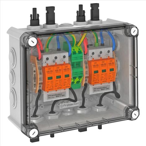 Caja de conexión generador obo vg-bc900s11 900V DC 2 cadenas