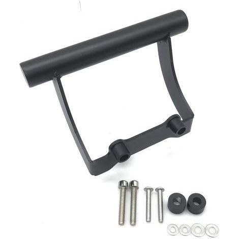 Supporto per moto, accessori di modifica compatibili con Rebel 1100 per CMX 1100 2021 2022, supporto per targa, supporto GPS e telefono cellulare per moto, supporto per manubrio navigatore GPS (1/2)