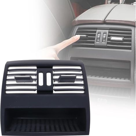 Grille de ventilation arrière AC Vent de remplacement pour console de ventilateur Accessoires de grille de ventilation compatibles avec F10 F11 520 523 525 528 530 535 550 2010-2016 (1/5)
