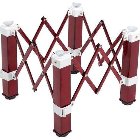 Rallonge de pied de table pliable en métal robuste (1/5)