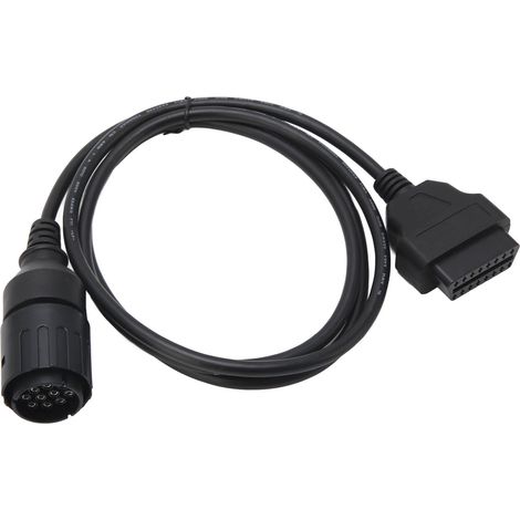 Adaptateur OBD2 10 broches vers 16 broches pour moto, câble d'extension, outil de diagnostic et de codage de remplacement pour F650 et ICOM D (1/5)