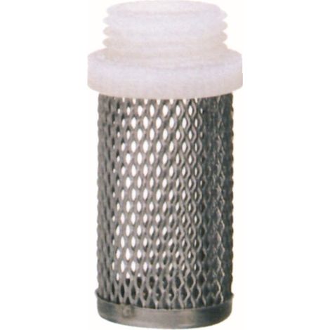 Filtro in acciaio inox con valvola di ritegno 1813