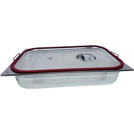 Thermohauser Bacinella Gastronorm 1/1 acciaio inox h 100 mm