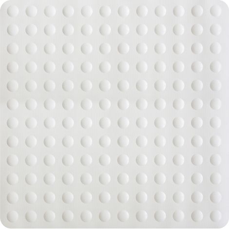 GELCO - Tapis de bain antidérapant sweet 54x54 blanc