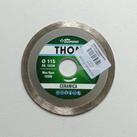 Sifa thom 115mm disco diamantato universale per taglio piastrelle ceramica e gres