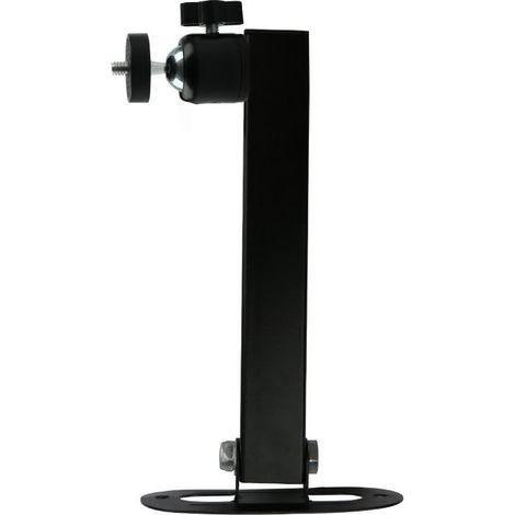 Support mural pour projecteur rotatif à 360°, réglable, avec support métallique et adaptateur 1/4" pour home cinéma, bureau et salle de jeux. (1/5)