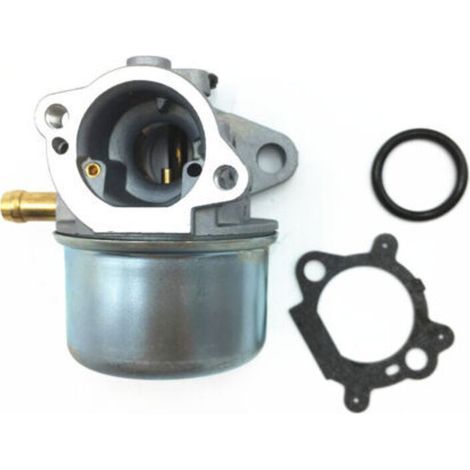 Carburetor compatible with models 799868, 799872, 790821, 498170, 497586, and 498254 - Engines without choke, replacement part with gasket and O-ring (1/5)
