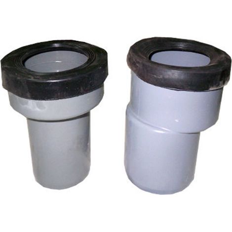 Manicotto in PVC per WC eccentrico 110 mm 060148