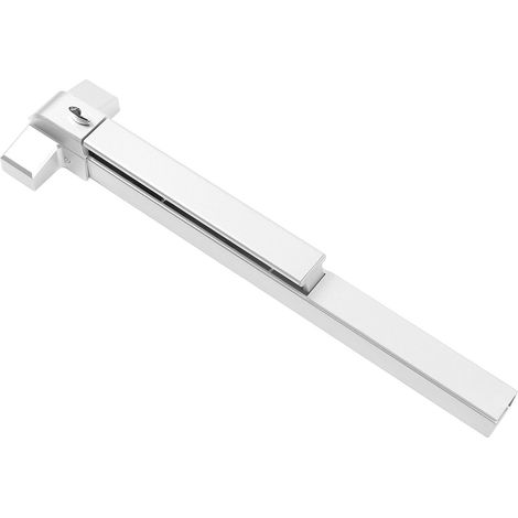Barres Anti-Panique pour Porte de Sortie, Barre de Poussée Commerciale, Dispositif de Sortie de Panique, Barre de Poussée en Acier Inoxydable 304 pour Porte en Verre avec Cadre (1/5)
