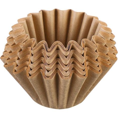 Le grand Original Lote de 100 bolsas filtrantes universales para cesta filtrante neutro para papel de filtro para máquinas de café con filtro para cesta (1/4)
