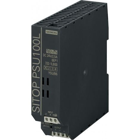 Fuente de alimentación estabilizada Siemens SW 1F/24DC 2,5A 6EP13321LB00