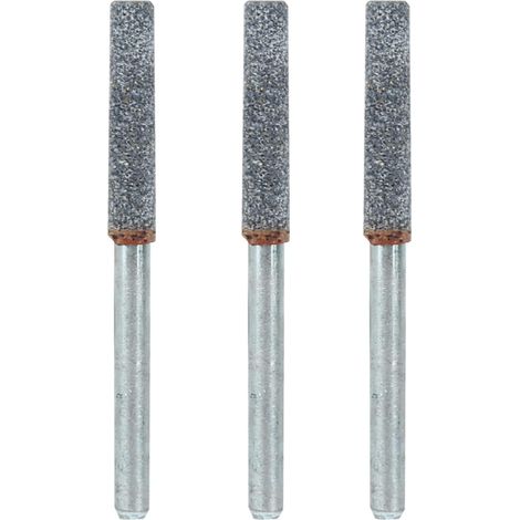 Outil D'affûtage de Lime en Pierre Bavure D'affûteuse Tronçonneuse Diamant 4mm 5/32in pour L'outil Rotatif Ensemble 3 - (1/5)