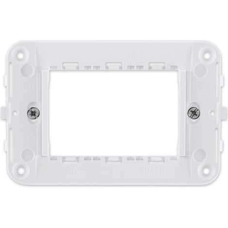 VIMAR - 16723.B Supporto 3M Arke Idea + viti bianco