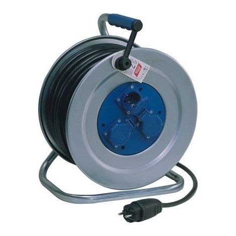 Enrollacable Tayg IP55 3×2,5mm² con Carrete 15 m (1/2)