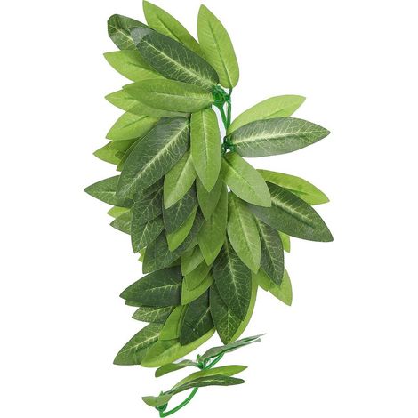 Plantes Artificielles pour Reptiles - Décoration Réaliste avec Ventouse pour Terrarium, Aquarium ou Vivarium - 30 cm (1/5)