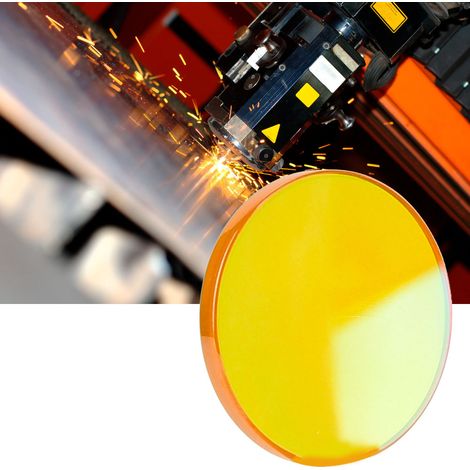 Lentille de focalisation laser CO2 ZnSe diamètre 20 mm focale 63.5 mm pour machine gravure découpe laser - 1 pièce (1/5)