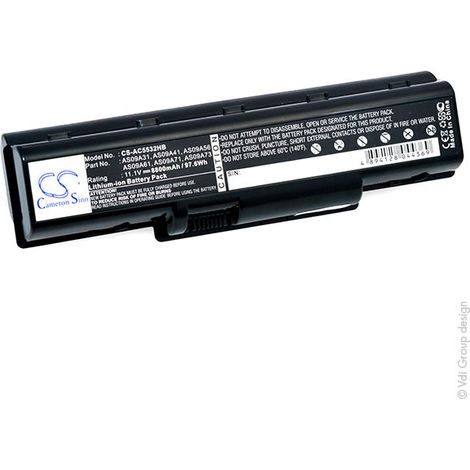 NX - Batterie ordinateur portable 11.1V 8800mAh - AS09A31AS09A41AS09A56AS09A6 (1/4)