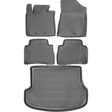 Juego de alfombrillas para coche y maletero para Kia Sorento II SUV (2009-2012) (1/5)