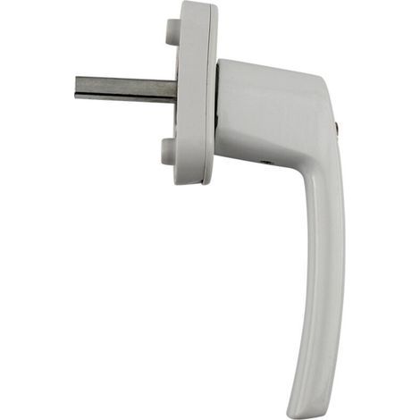 2Pcs Poignées de Fenêtre Verrouillables en Aluminium (1/4)