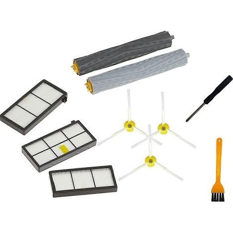 Kit d'accessoires pour aspirateurs robots iRobot Roomba séries 980, 960, 880, 870, 890, 891, 860, 805, 801, 800 et 900 (1/5)