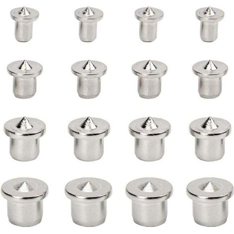 Strumento di centraggio per tasselli di allineamento in legno da 16 pezzi per la lavorazione del legno, XU, 6 mm 8 mm 10 mm 12 mm (pieno) - KZQ (1/4)