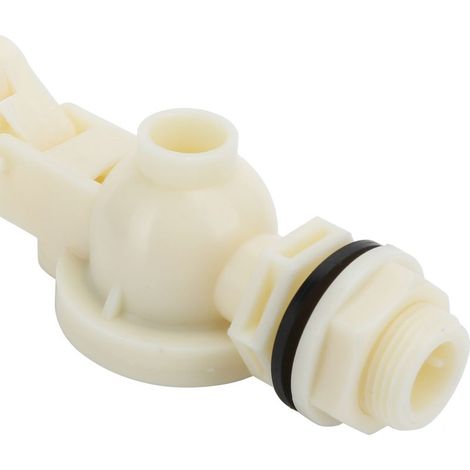 Robinet à boule flottante DN20 G3/4 Plastique pour réservoir d'eau et contrôle du niveau 27.5cm (1/5)