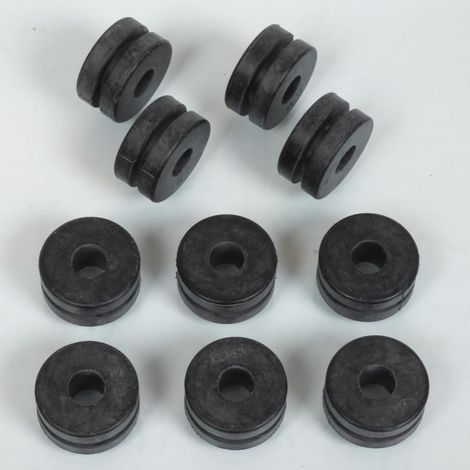 Satz 10 Silentblocks Gummikühler für Motorrad Honda 125 cr r 1983 (1/4)