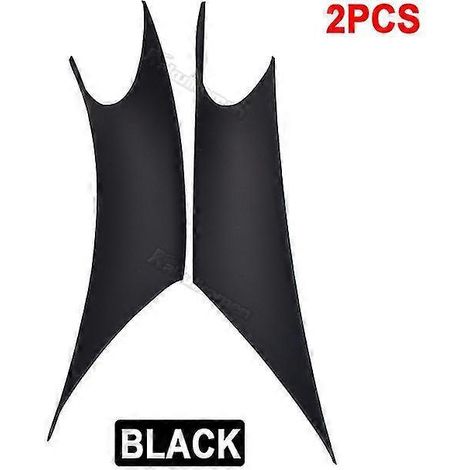 Lot de 2 poignées de porte intérieures de protection en ABS pour BMW Série 3 et 4 F30 F35 (2012-2018) - Noir (1/5)