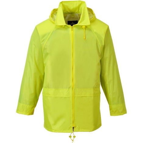 Veste de pluie Classic Jaune 4XL