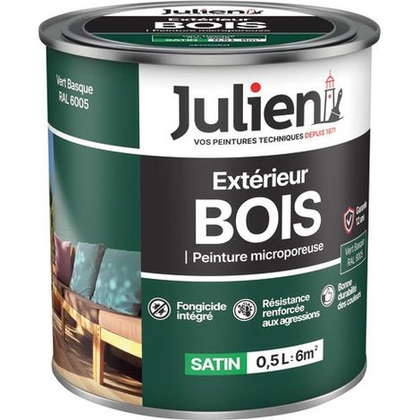 Vernice Julien Bois Microporoso Verde Basco 0,5 l - Julien