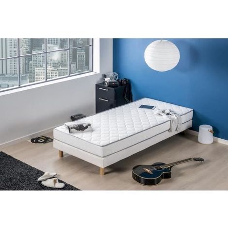 Foam mattress 90 x 190 cm - Firm - 16 cm - DEKO DREAM Kiva (1/5)