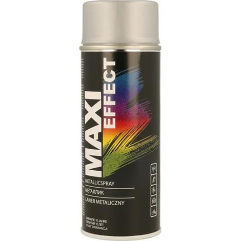 Maxicolor MaxiEffect Spray Metallic Silver 400ml Paint