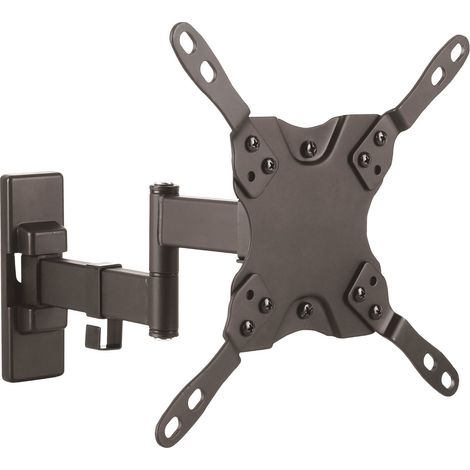 Support Mural Extensible pour TV et Moniteur de 12 à 42 Pouces, Compatible VESA 75x75 à 200x200 mm, Bras Réglable jusqu'à 273 mm, pour Écrans LED, LCD, TV et Moniteurs (1/5)