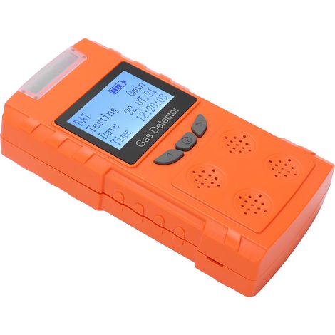 Détecteur de gaz multifonctionnel, boîtier ABS étanche à la poussière IP65, moniteur et compteur de gaz pour le raffinage du pétrole, prise UE 100-240 V (1/5)