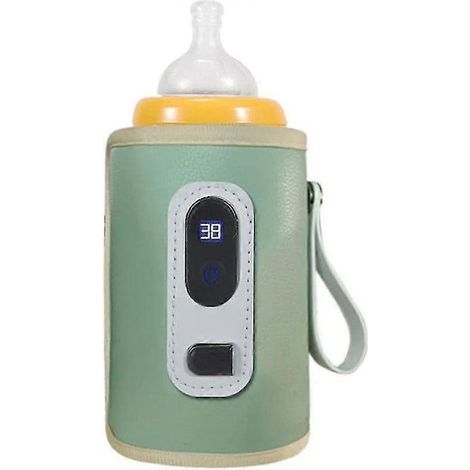 Chauffe-biberon portable avec indicateur, sac isotherme pour chauffe-biberon, chauffe-biberon de voyage à température constante (1/5)