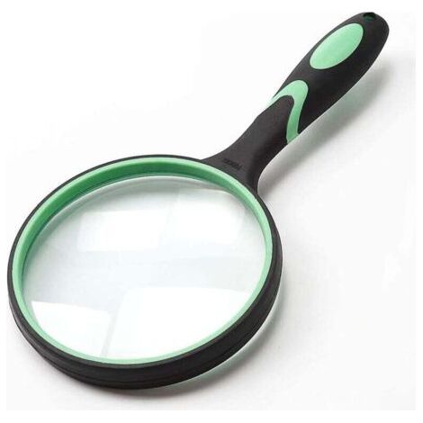 QORVA-Grande loupe de lecture portative 10x