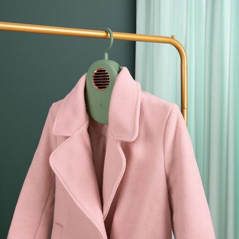 Secadora de ropa eléctrica portátilZOLGINAH de 220V y 150W, colgador de ropa, secadora de ropa con calefacción de viaje para decoración del hogar (1/4)