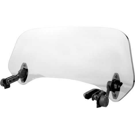 Universelle Motorrad-Windschutzscheibe, transparenter Luftabweiser, modifizierter Spoiler, Windschutzscheibe (1/5)