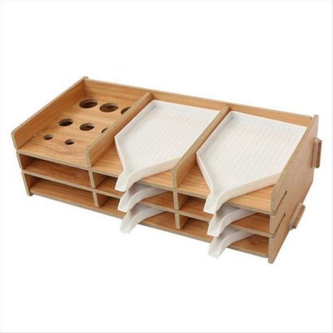 5D Bricolage Diamant Multicouche Support Peinture Outil Plateau de Rangement Forage Stylo Organisateur Broderie Comme illustré (1/5)